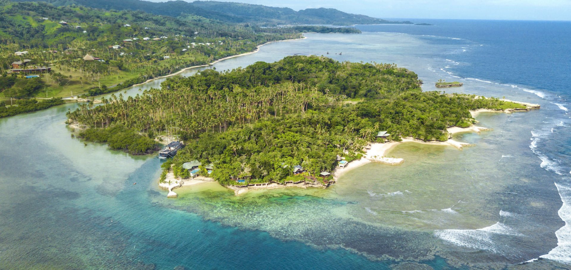 Savasi Island Resort Aerial
