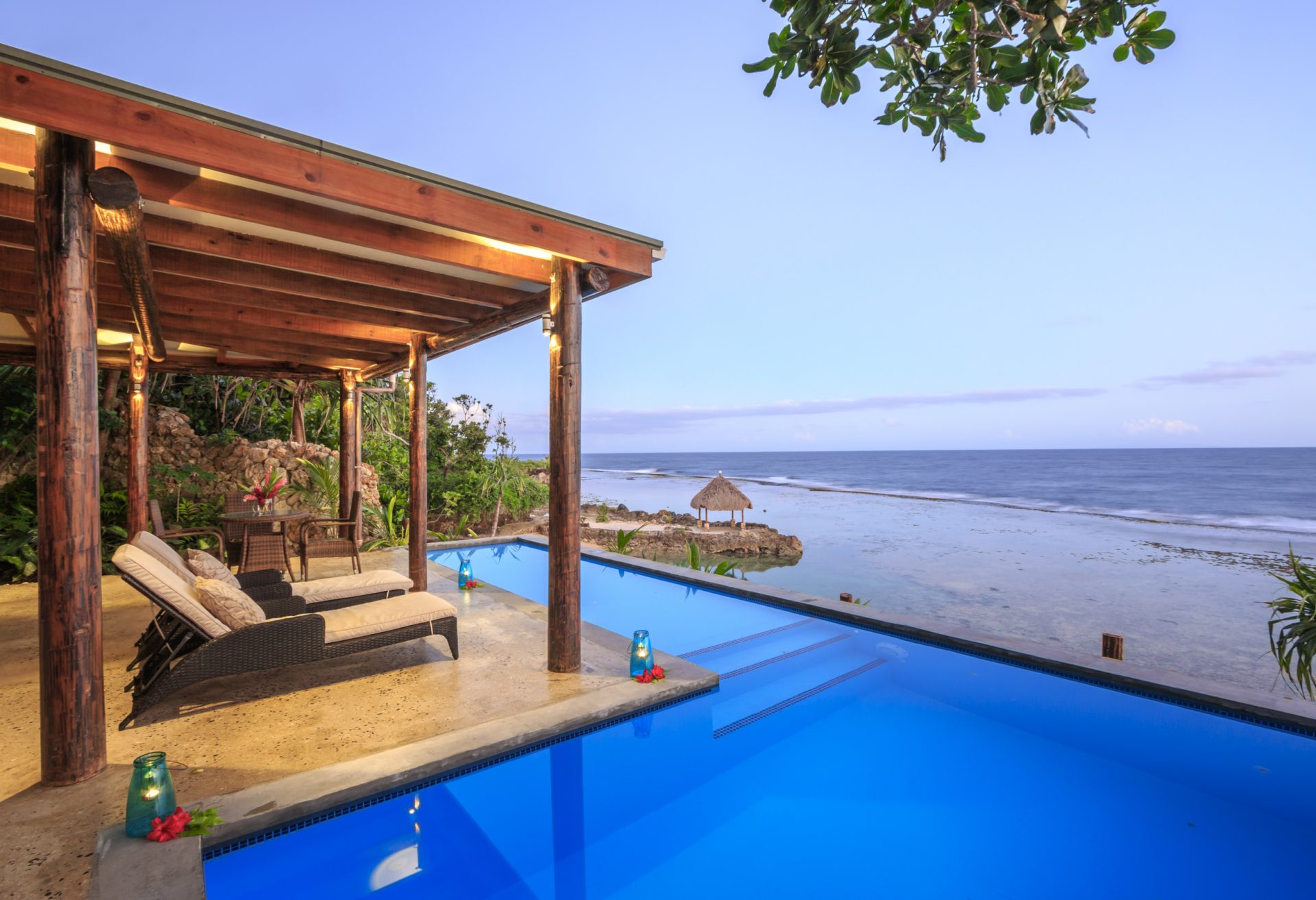 luxury fiji villa with private pool